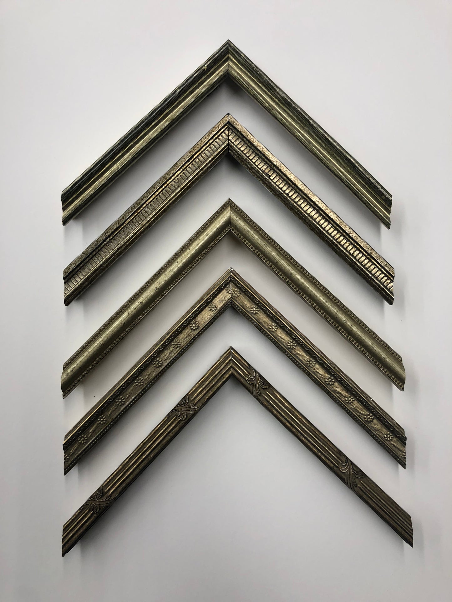 Small Warm Silver Frames